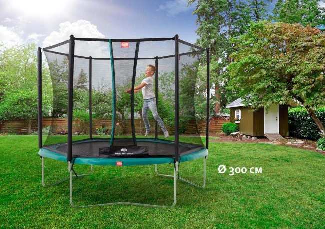 Батут BERG Talent 300 с защитной сеткой Comfort 300 Батут BERG Talent 300 с защитной сеткой Comfort 300